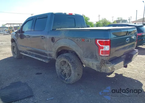 2018 Ford F-150 Lariat из США, поврежденный, VIN 1FTEW1EG1JFC91543